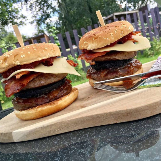 Pork and Venison Burgers (Frozen)