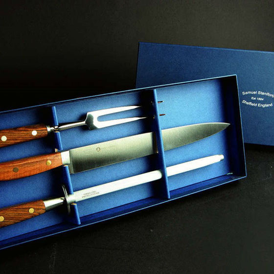 Samuel Staniforth Hand Crafted 3 Piece Carving Set