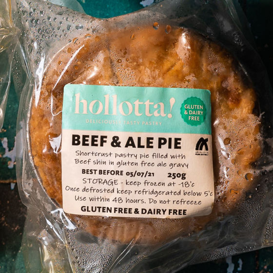 Beef &amp; Ale Pie (Gluten &amp; Dairy Free)