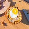 Gourmet Scotch Egg with Cheese &amp; Onion