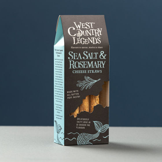 West Country Legends Sea Salt and Rosemary Cheese Straws