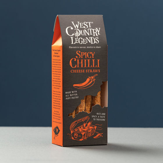 West Country Legends Spicy Chilli Cheese Straws