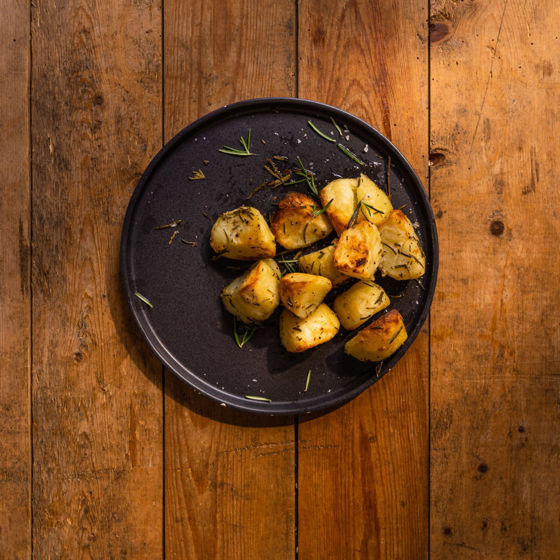Roast Potatoes with Butter & Rosemary