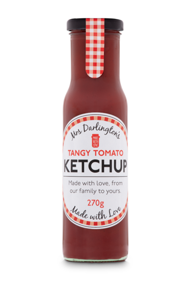 Mrs Darlington's Tangy Tomato Ketchup 270 g