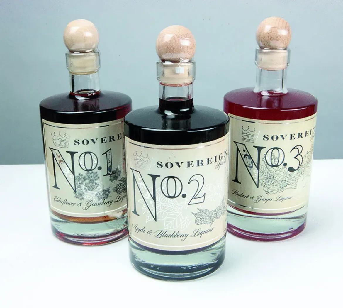 Rhubarb and Ginger Gin Liqueur