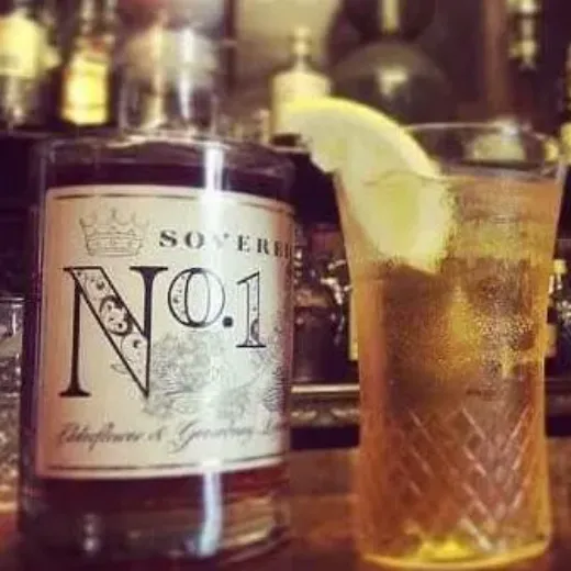 Elderflower and Gooseberry Liqueur