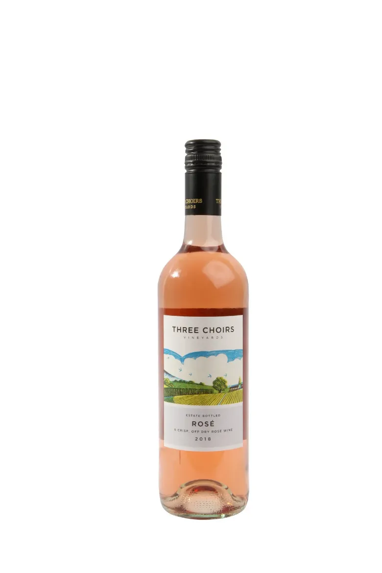 Three Choirs English Rose wine