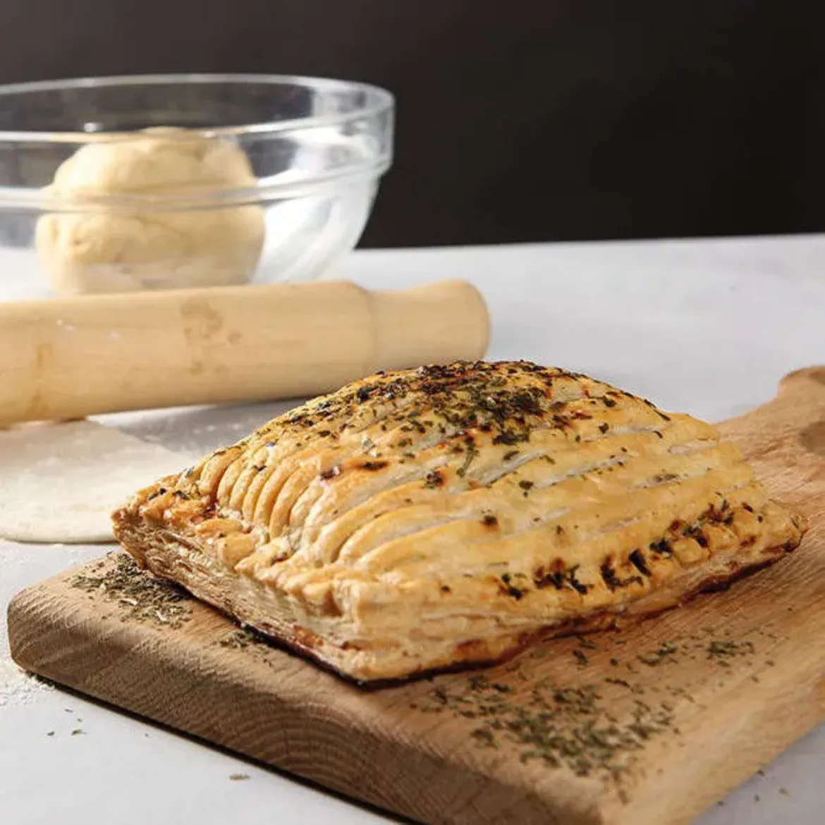Goats Cheese and Olive En Croute Triple Pack (6 x 225g) (Frozen) - (3 packs for 2)
