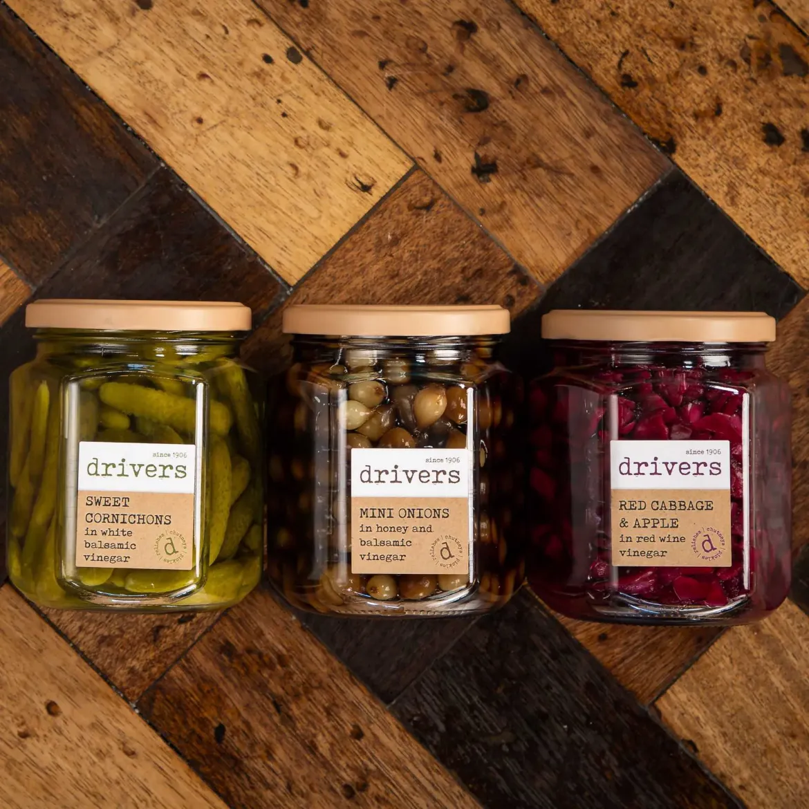 Trio of Pickles