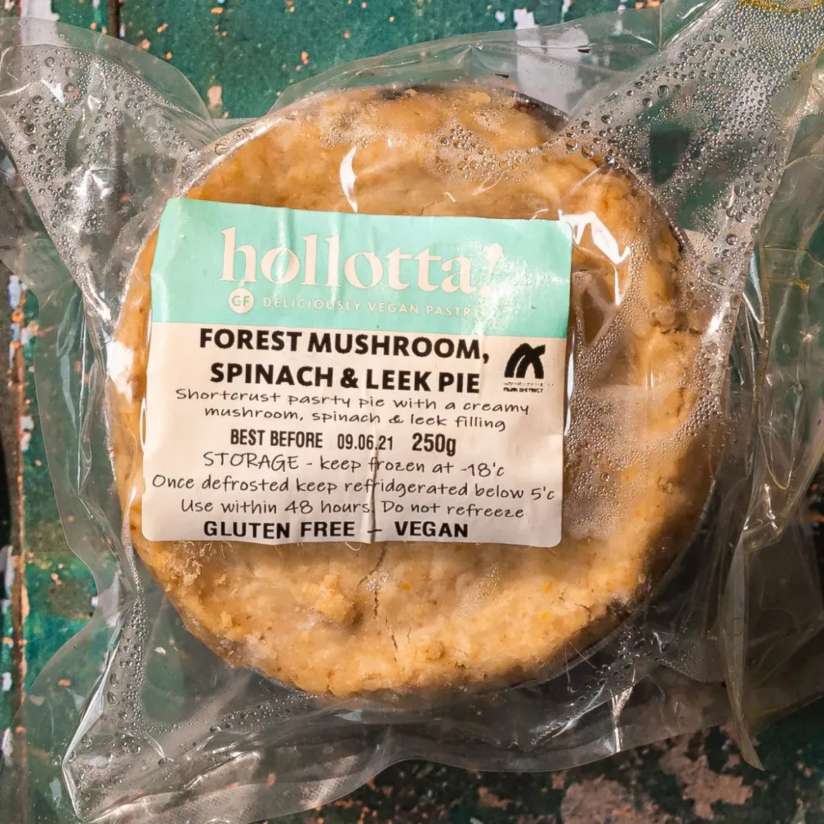 Mushroom, Spinach &amp; Leek Pie (Gluten &amp; Dairy Free)