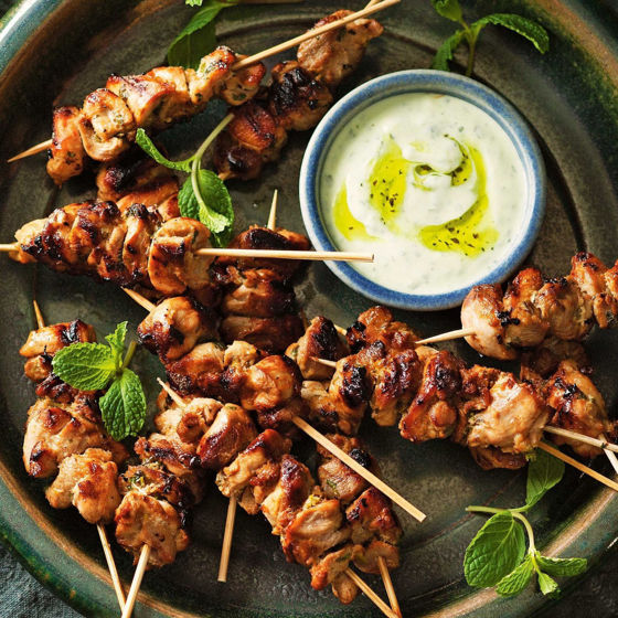 Chicken with Sweet Chilli and Lime Skewers