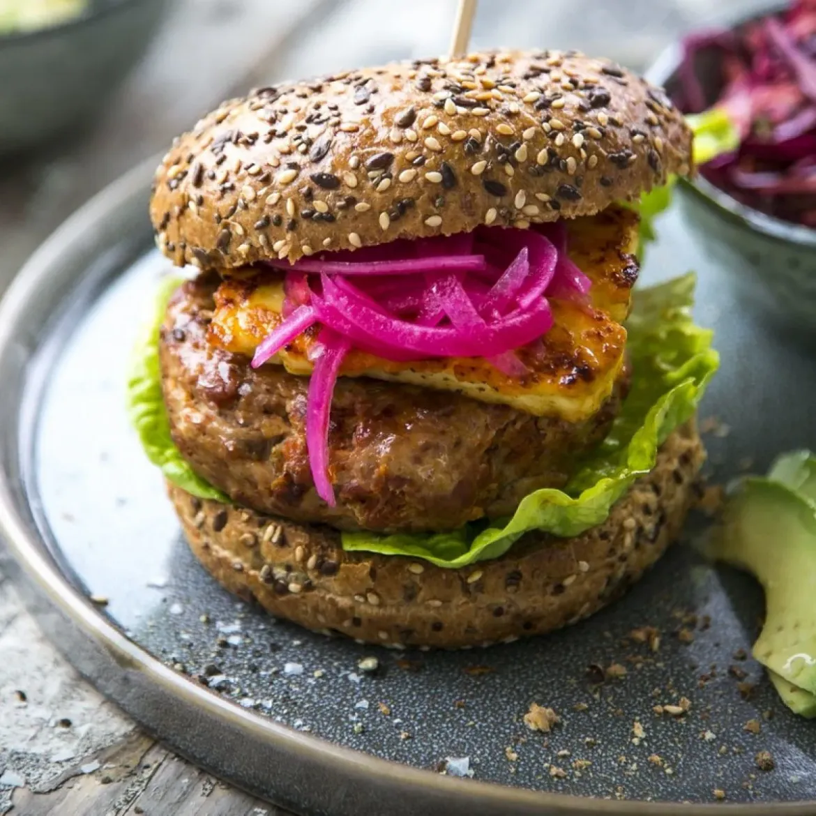 Chicken and Chorizo Burgers (