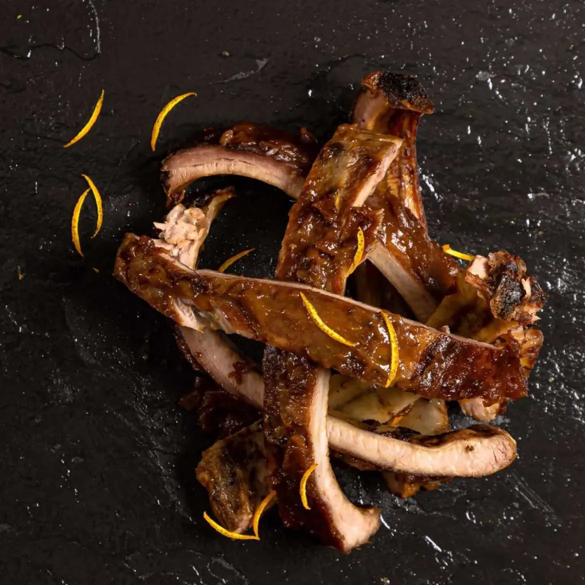 Honey and Tamarind Glaze Pork Rib