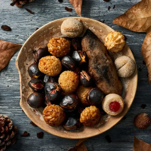 Whole Natural Peeled Chestnuts 200g