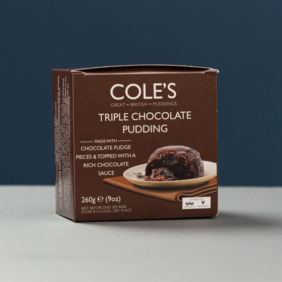 Cole's Triple Chocolate Steamed Pudding 260g