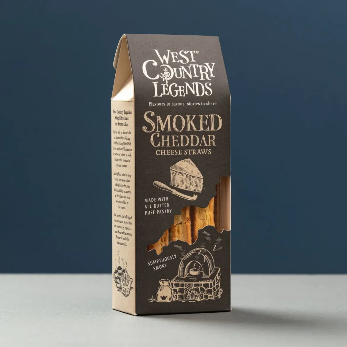 West Country Legends Smoked Cheddar Cheese Straws