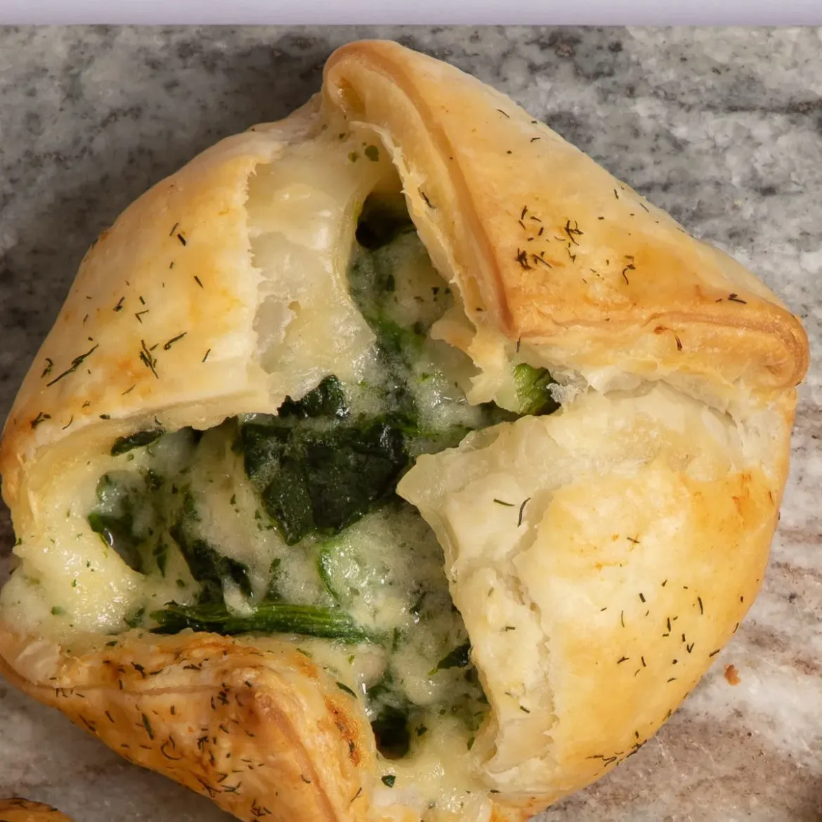 Spinach & Salmon Wellington 